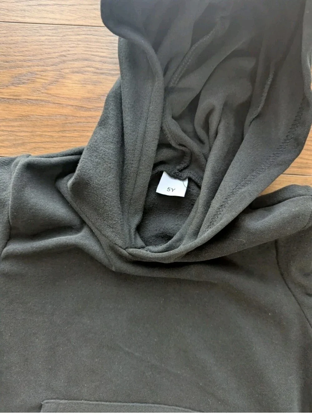 Bat Costume 2 Piece Hoodie And Sweatpants 5Y 5T Black EUC